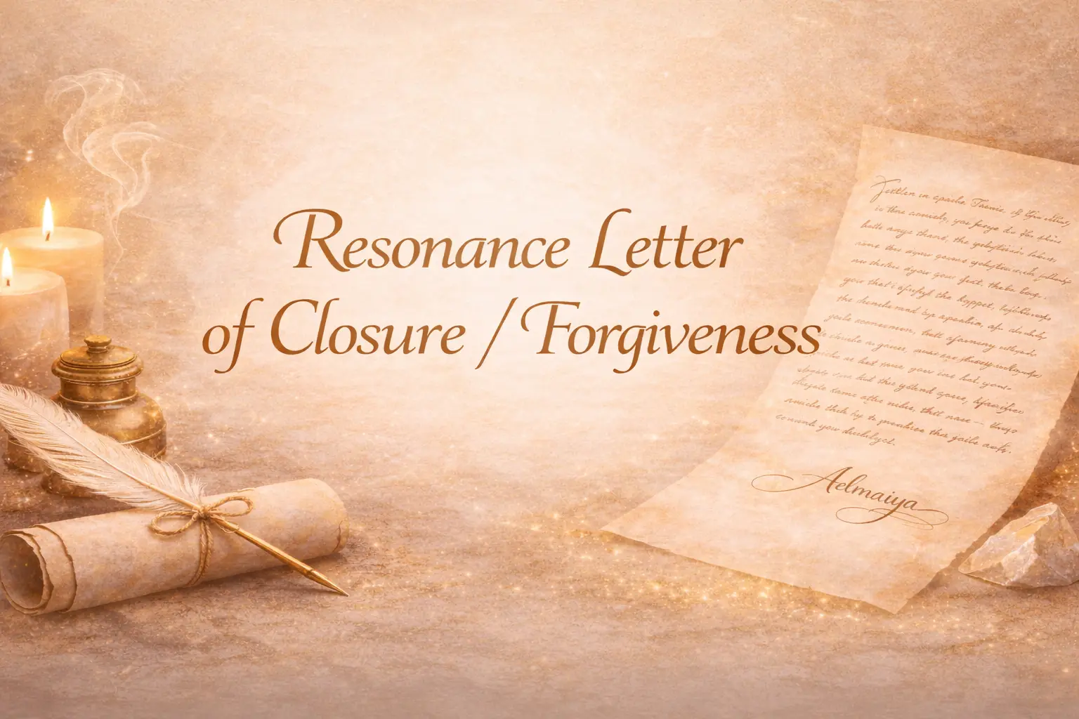 letter whisper forgiveness closure emotional release